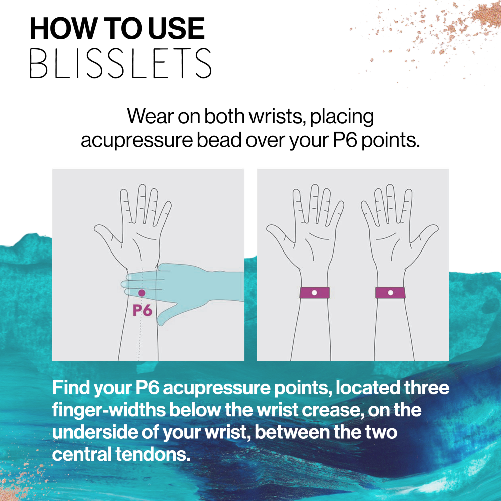 Alex + Aria Nausea & Anxiety Relief Bracelets