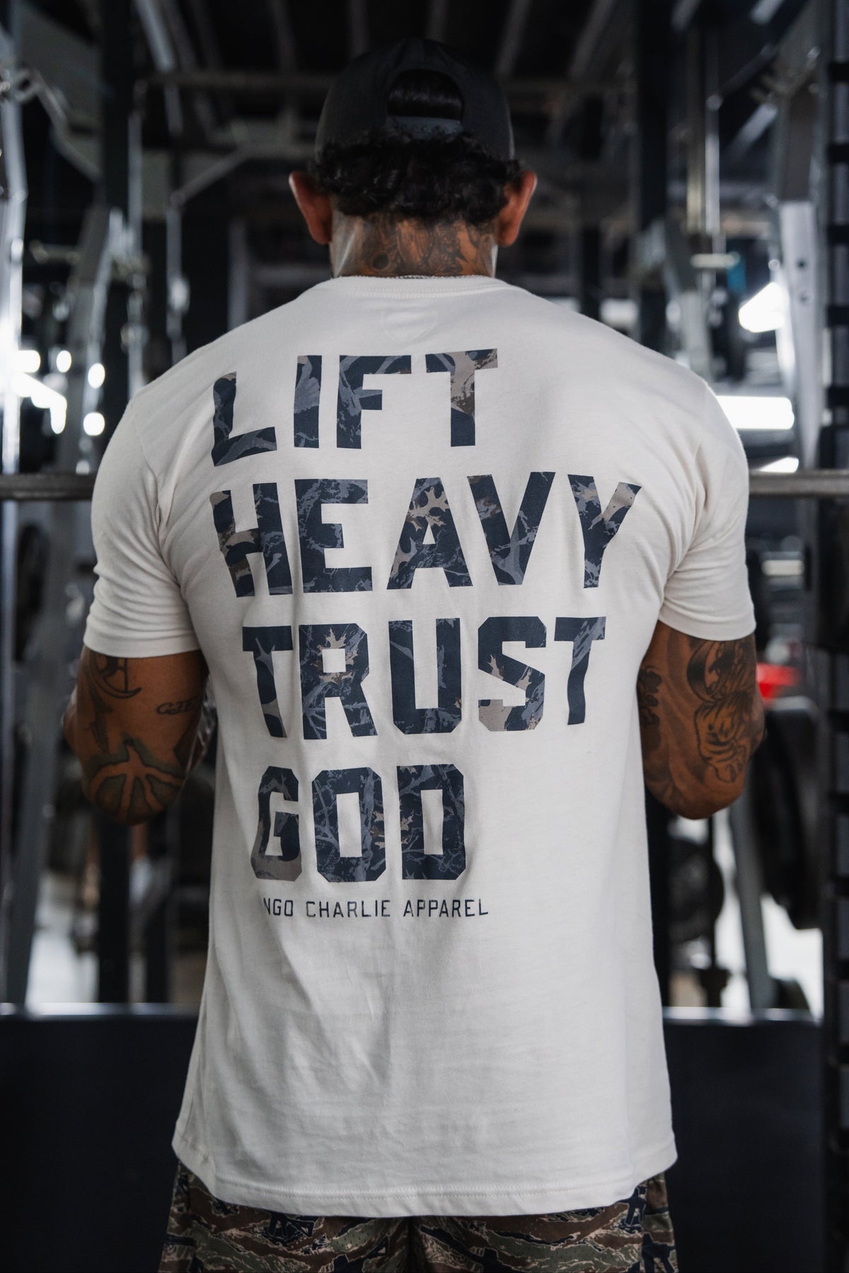 Lift Heavy. Trust God. - Tee