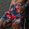 Men's Mesh Lifestyle Shorts | 5.5"- Tropical Assassin