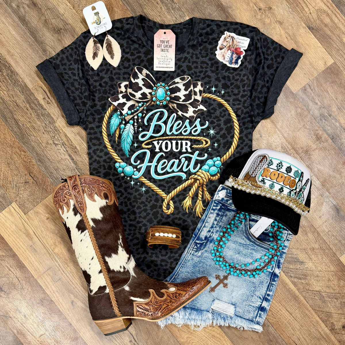 Bless Your Heart | Funny Country Graphic T-Shirt
