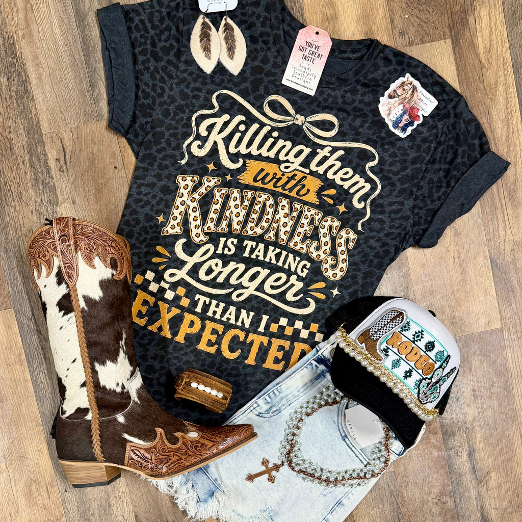 Killing Them With Kindness | Funny Country Graphic T-Shirt
