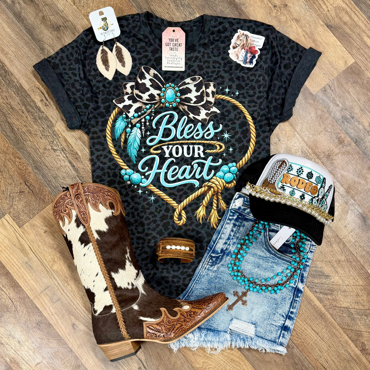 Bless Your Heart | Funny Country Graphic T-Shirt