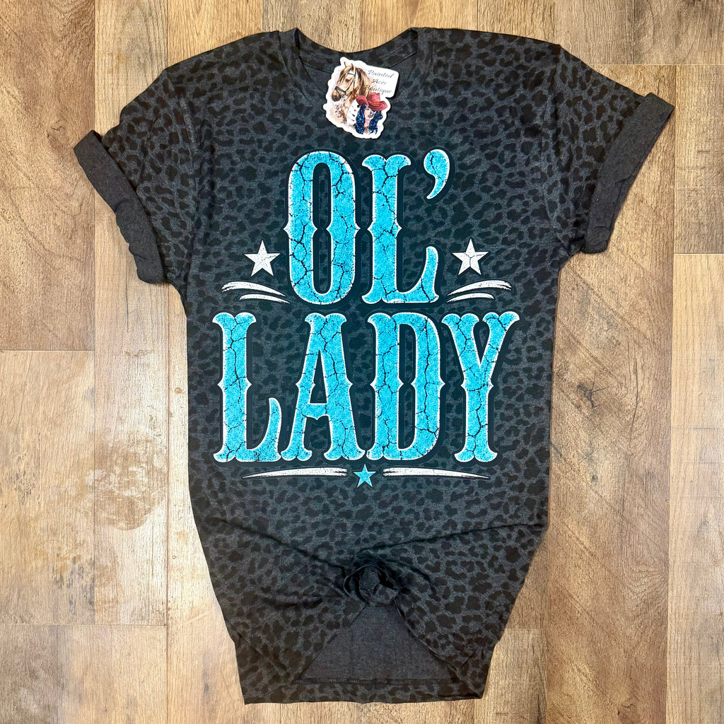 Ol’ Lady | Country Race Nights Graphic T-Shirt