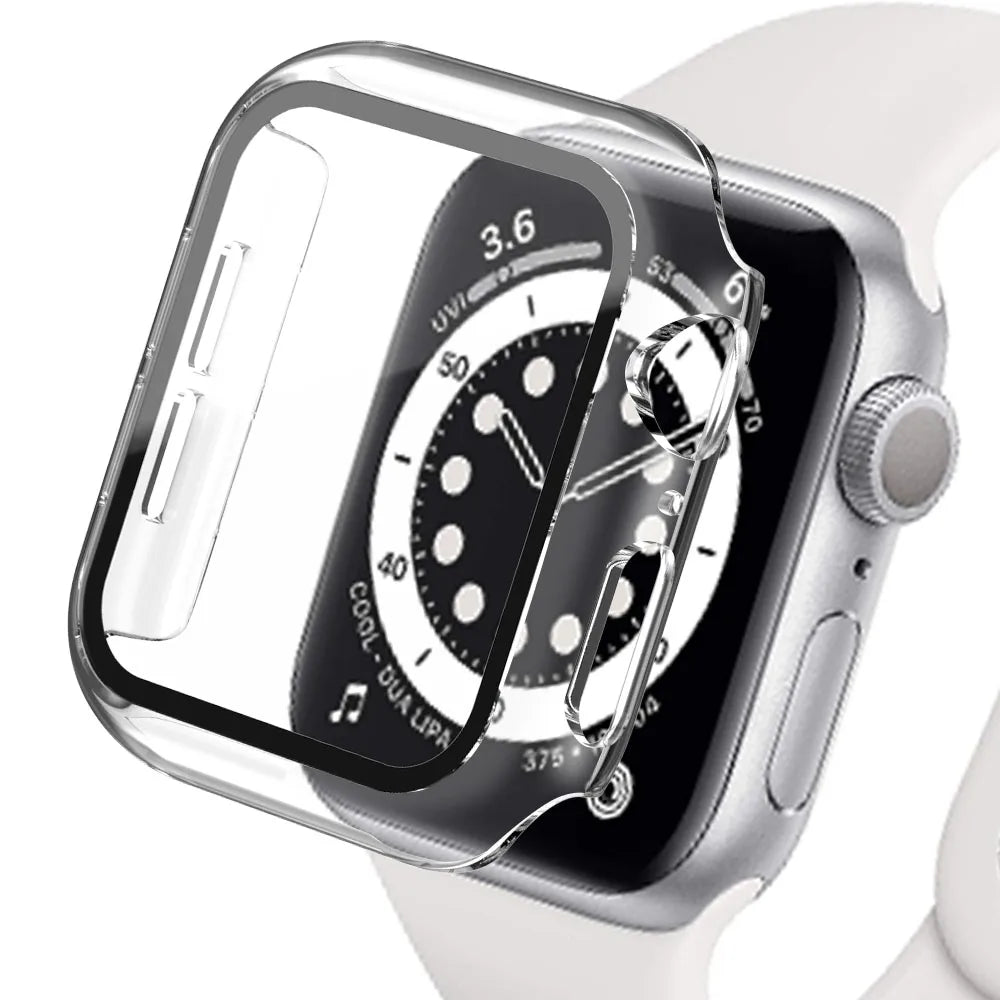 Apple Watch Series 1–3 Hard Case with Built-in Screen Protector