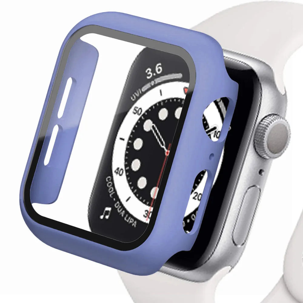 Apple Watch Series 1–3 Hard Case with Built-in Screen Protector