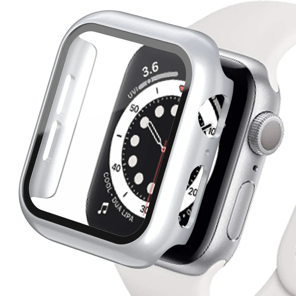 Apple Watch Series 1–3 Hard Case with Built-in Screen Protector