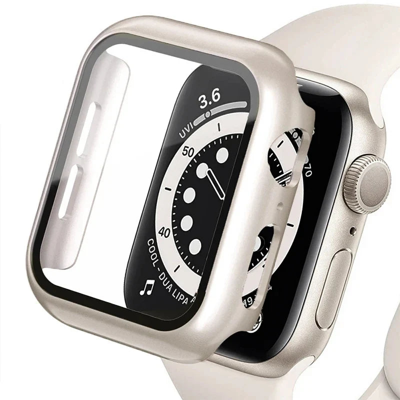 Apple Watch Series 1–3 Hard Case with Built-in Screen Protector