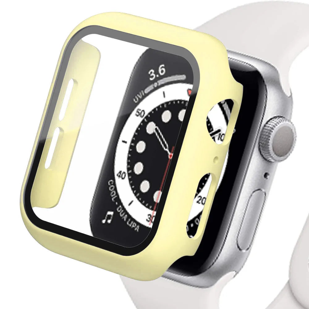 Apple Watch Series 1–3 Hard Case with Built-in Screen Protector